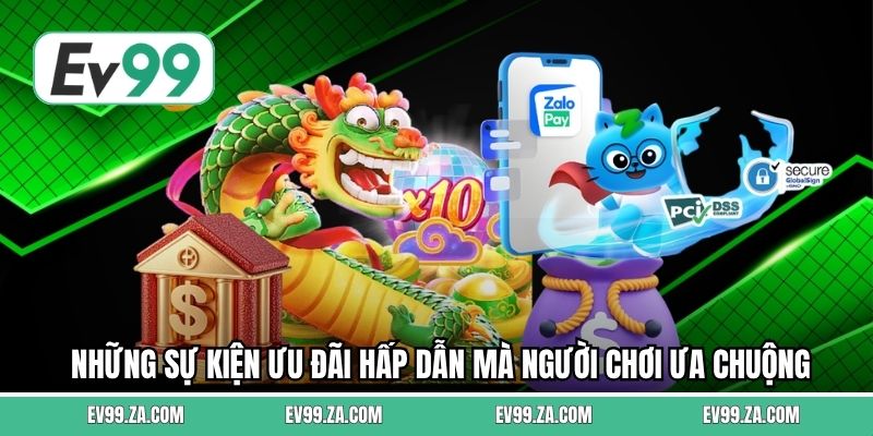 Những sự kiện ưu đãi hấp dẫn mà người chơi ưa chuộng Những sự kiện ưu đãi hấp dẫn mà người chơi ưa chuộng